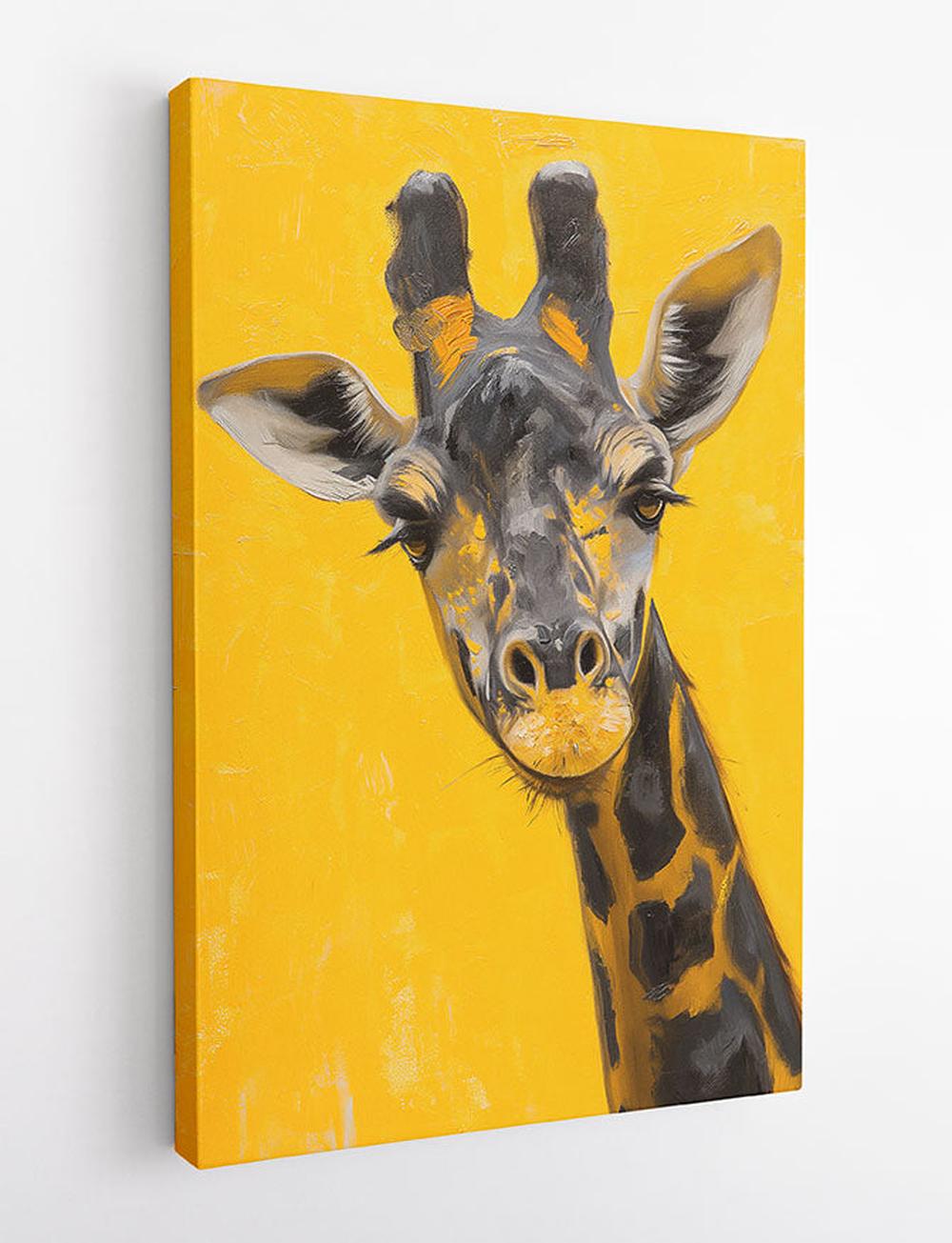 Giraffe – Canvas & Poster Wall Art – T943 Wildlife Series MAKEDAI