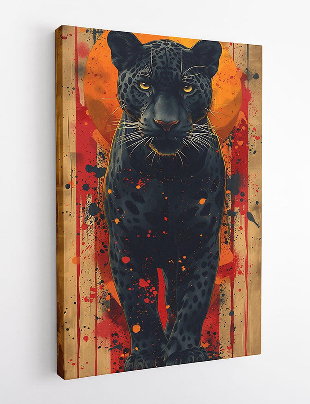 Jaguar – Canvas & Poster Wall Art – T825 Wildlife Series MAKEDAI
