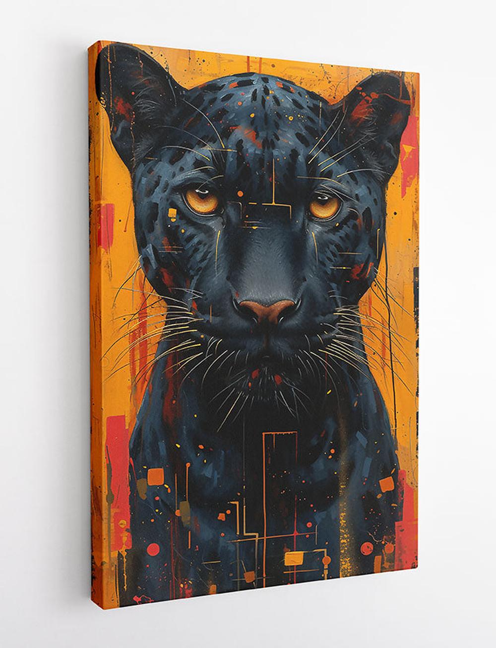 Jaguar – Canvas & Poster Wall Art – T826 Wildlife Series MAKEDAI