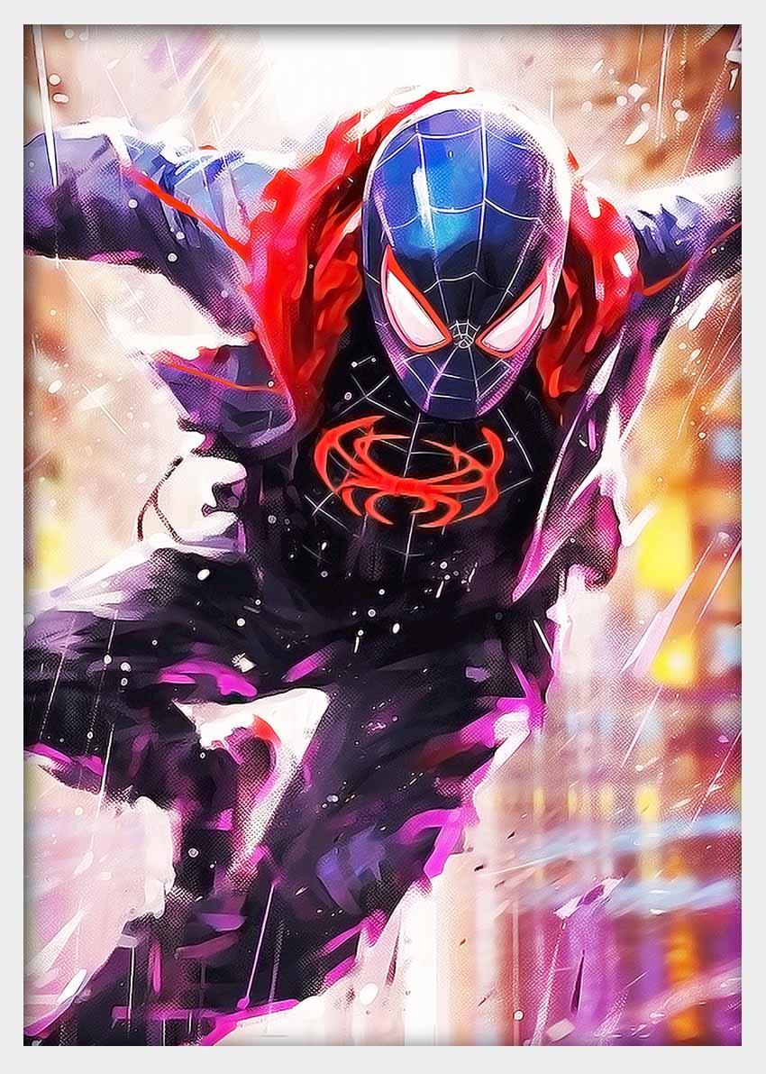 P225 – Spiderman Canvas Art Prints, Posters, and Wall Art – Superhero Collection MAKEDAI