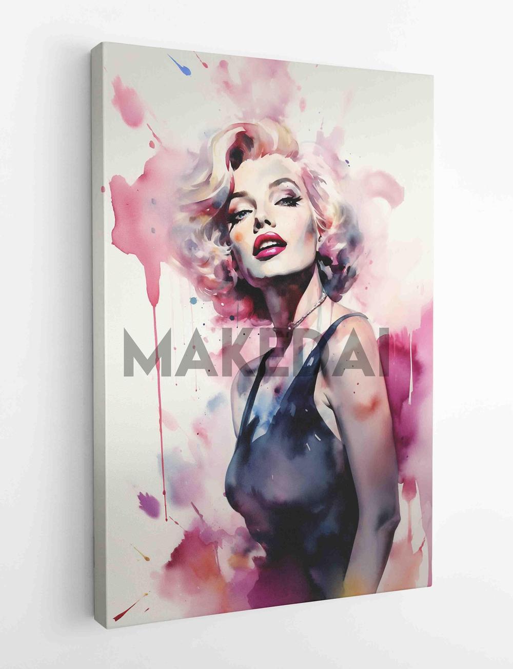 P307 – Marilyn Monroe Canvas Art Prints, Posters, and Wall Art – Pop Art Collection MAKEDAI