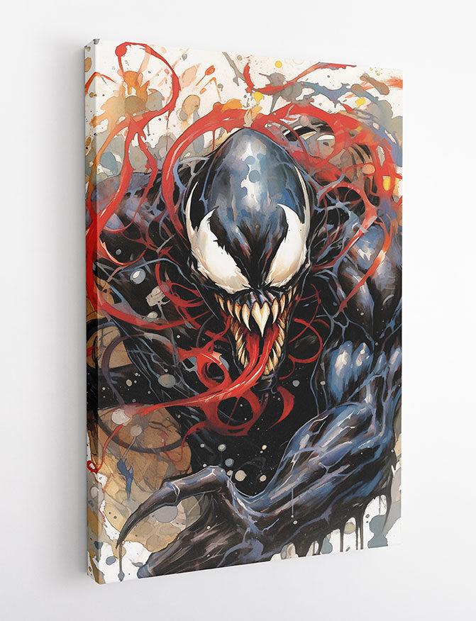 P316 – Venom Canvas Art Prints, Posters, and Wall Art – Superhero Collection MAKEDAI