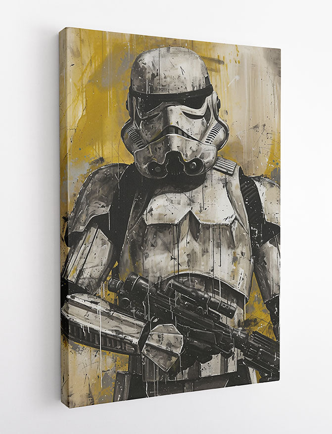 P348 – Stormtrooper Canvas Art Prints, Posters, and Wall Art – Fantasy & Sci-Fi Collection MAKEDAI