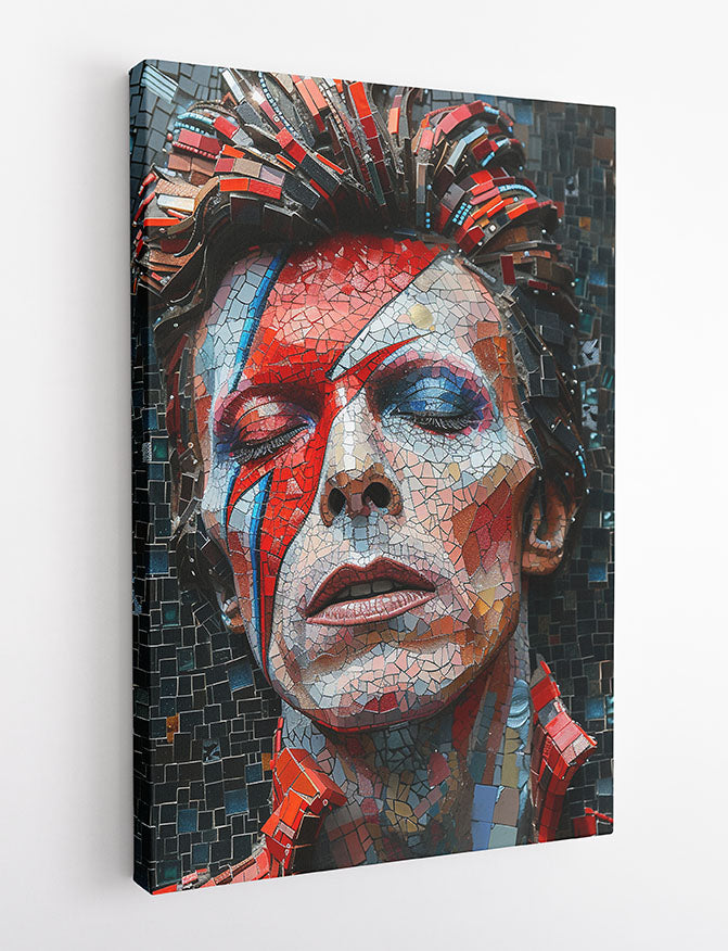 P375 – David Bowie Canvas Art Prints, Posters, and Wall Art – Pop Art Collection MAKEDAI