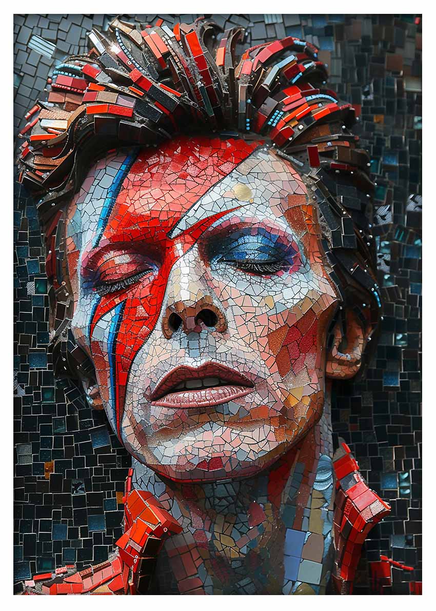 P375 – David Bowie Canvas Art Prints, Posters, and Wall Art – Pop Art Collection MAKEDAI
