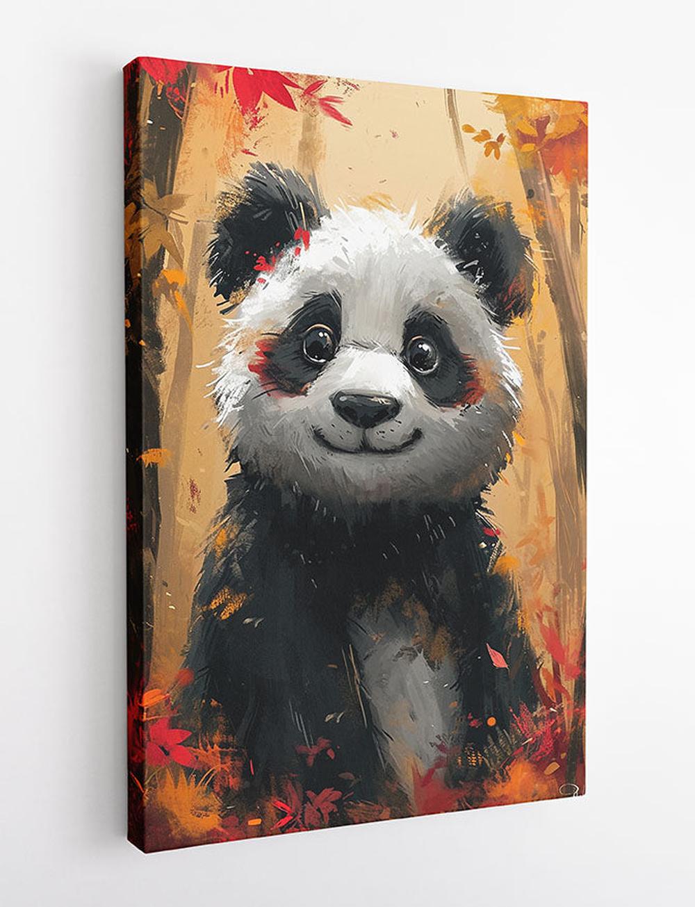 Panda – Canvas & Poster Wall Art – T924 Wildlife Series MAKEDAI