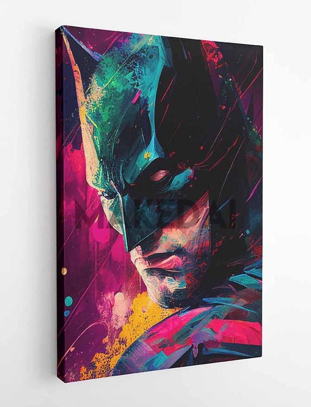 P133 – Batman Canvas Art Prints, Posters, and Wall Art – Superhero Collection MAKEDAI