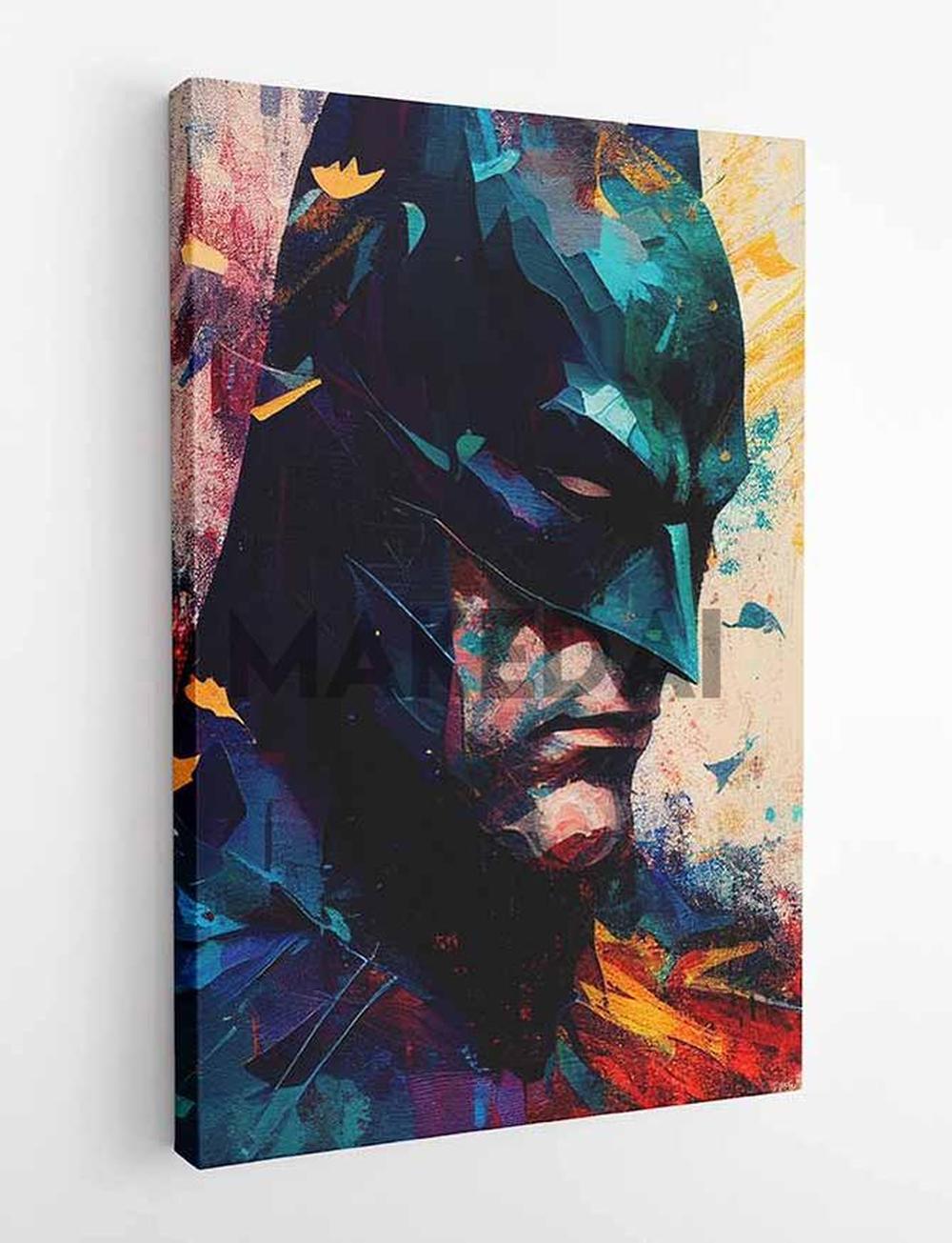 P134 – Batman Canvas Art Prints, Posters, and Wall Art – Superhero Collection MAKEDAI