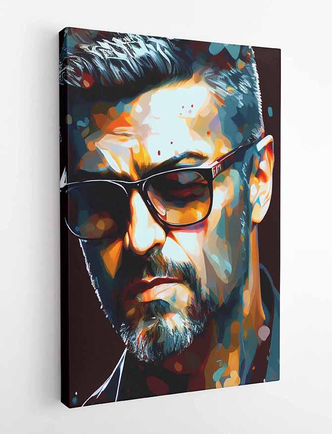 P19 – George Michael Canvas Art Prints, Posters, and Wall Art – Pop Art Collection MAKEDAI