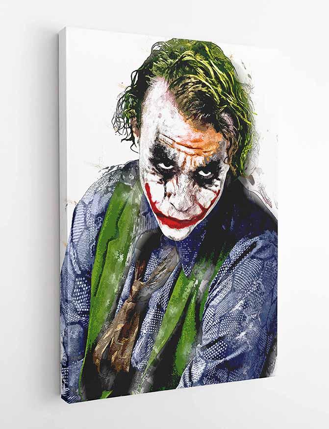 P56 – Joker Canvas Art Prints, Posters, and Wall Art – Pop Art Collection MAKEDAI