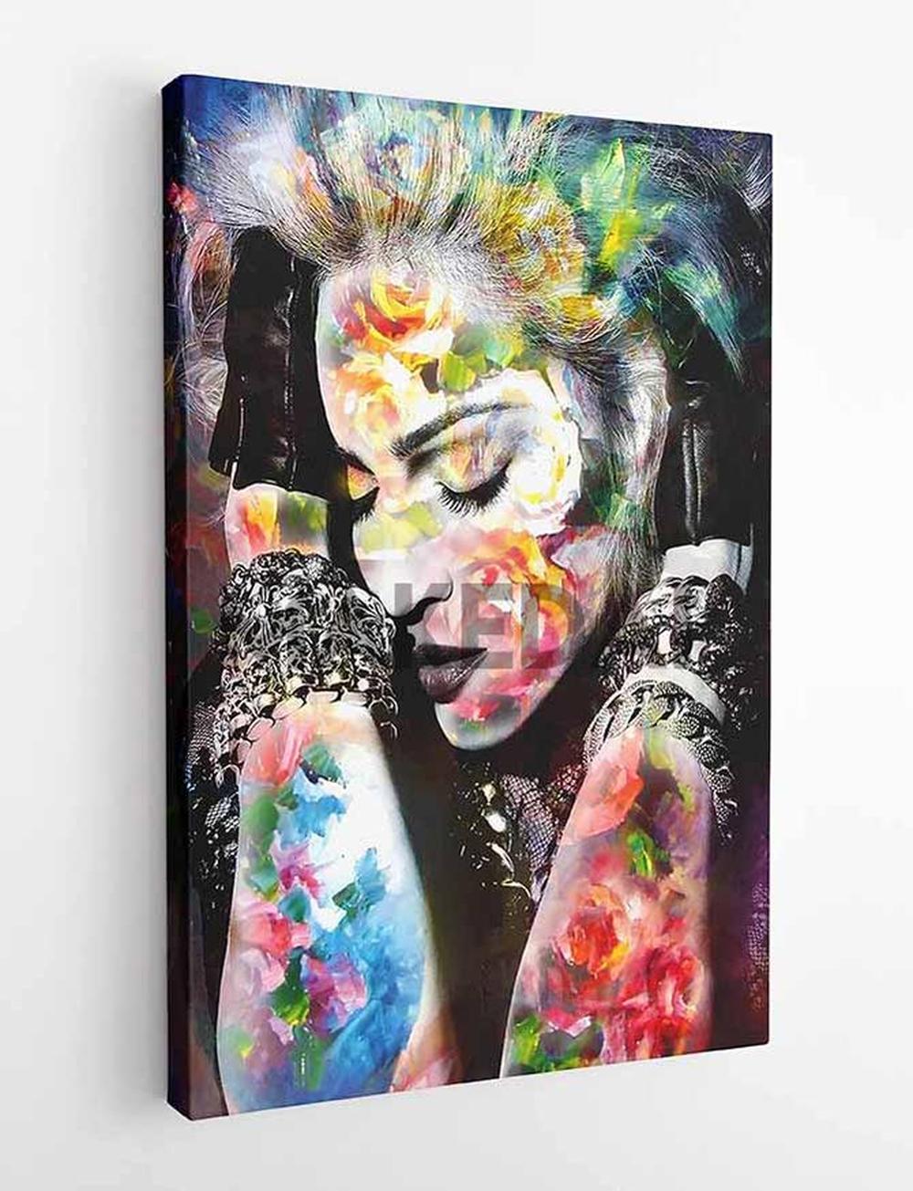 P98 – Madonna Canvas Art Prints, Posters, and Wall Art – Pop Art Collection MAKEDAI