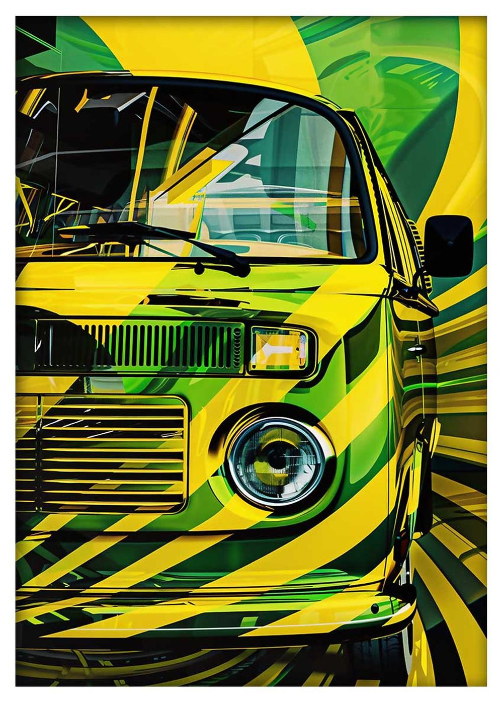 Automotive Wall Art – Canvas & Poster Wall Art – T787 Expressive Collection MAKEDAI