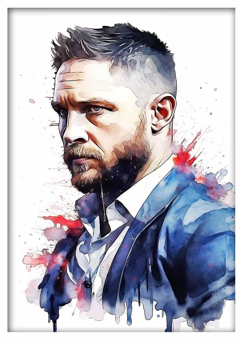 P289 – TOM HARDY Canvas Art Prints, Posters, and Wall Art – Pop Art Collection MAKEDAI