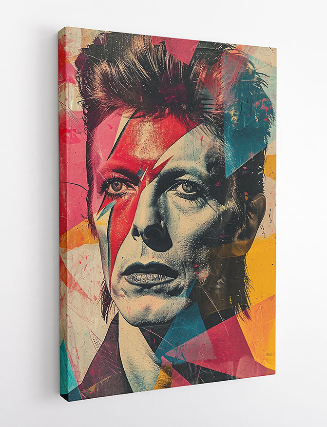 P376 – David Bowie Canvas Art Prints, Posters, and Wall Art – Pop Art Collection MAKEDAI
