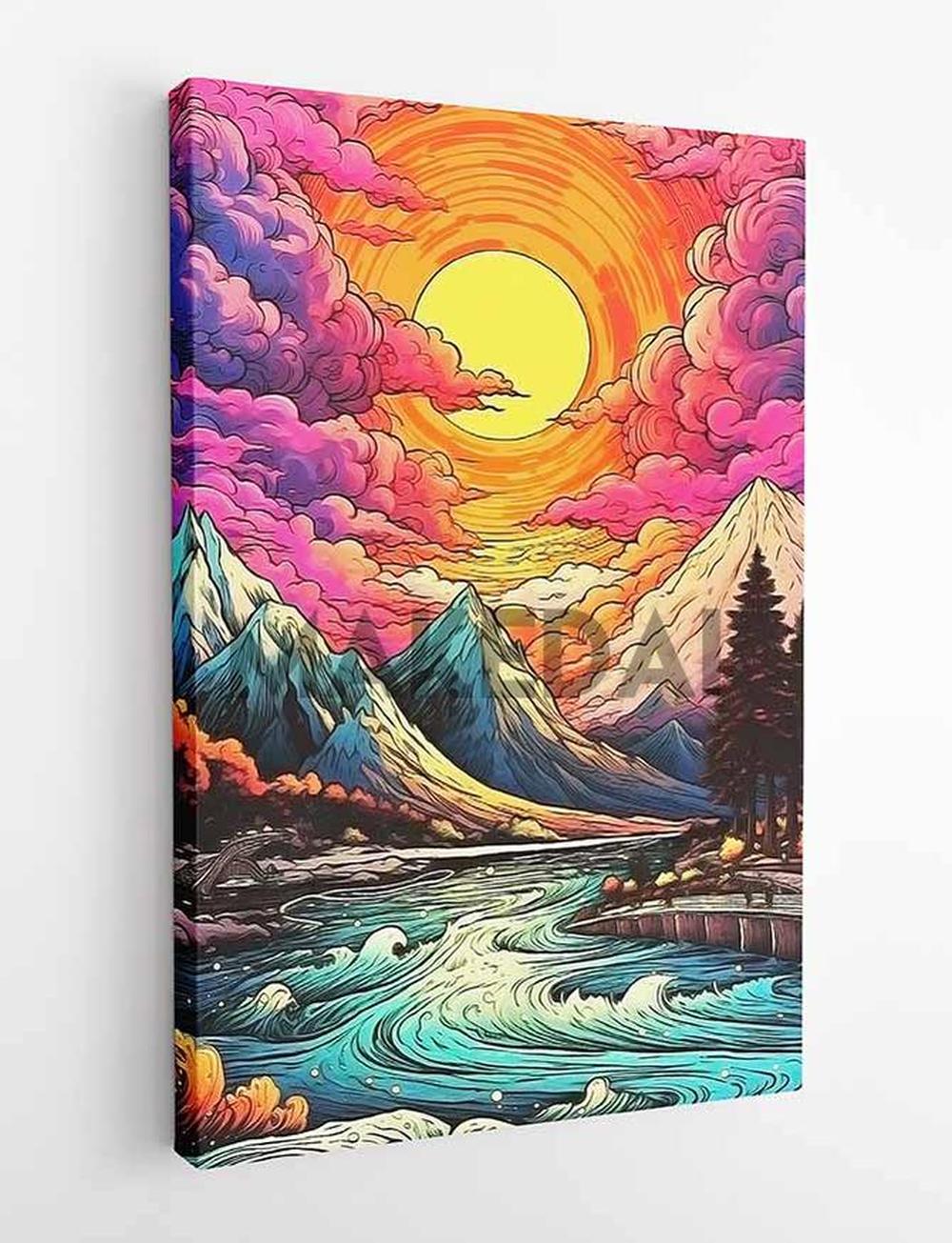 T365 – Landscape & Scenery Canvas Art Prints, Posters, and Wall Art MAKEDAI